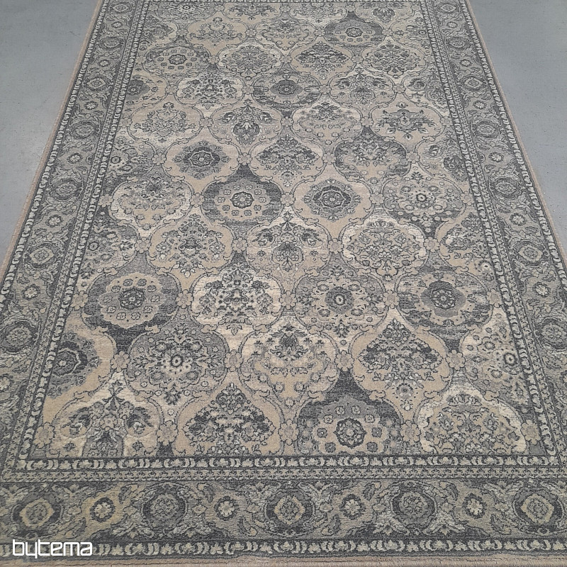 Luxurious wool carpet ISFAHAN Forenza Beige/light