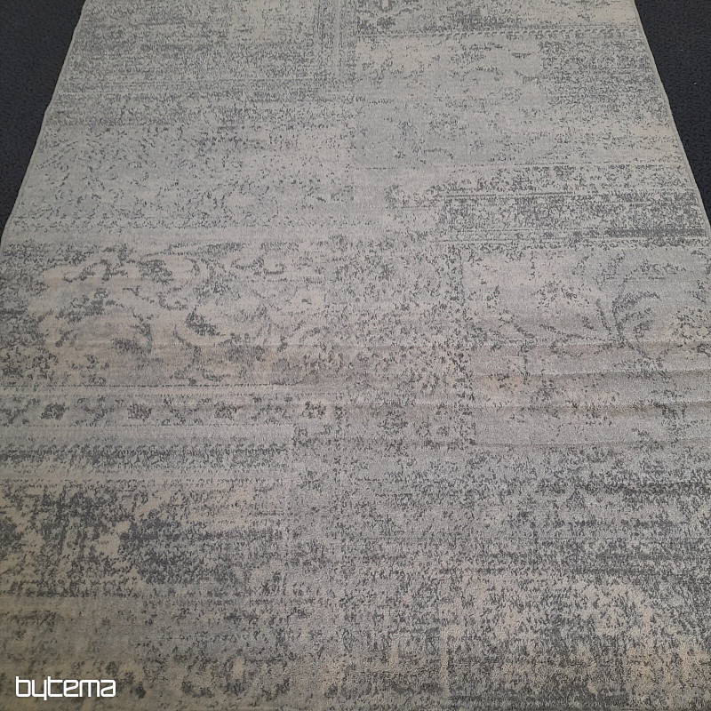Luxurious wool carpet ISFAHAN Korist grey