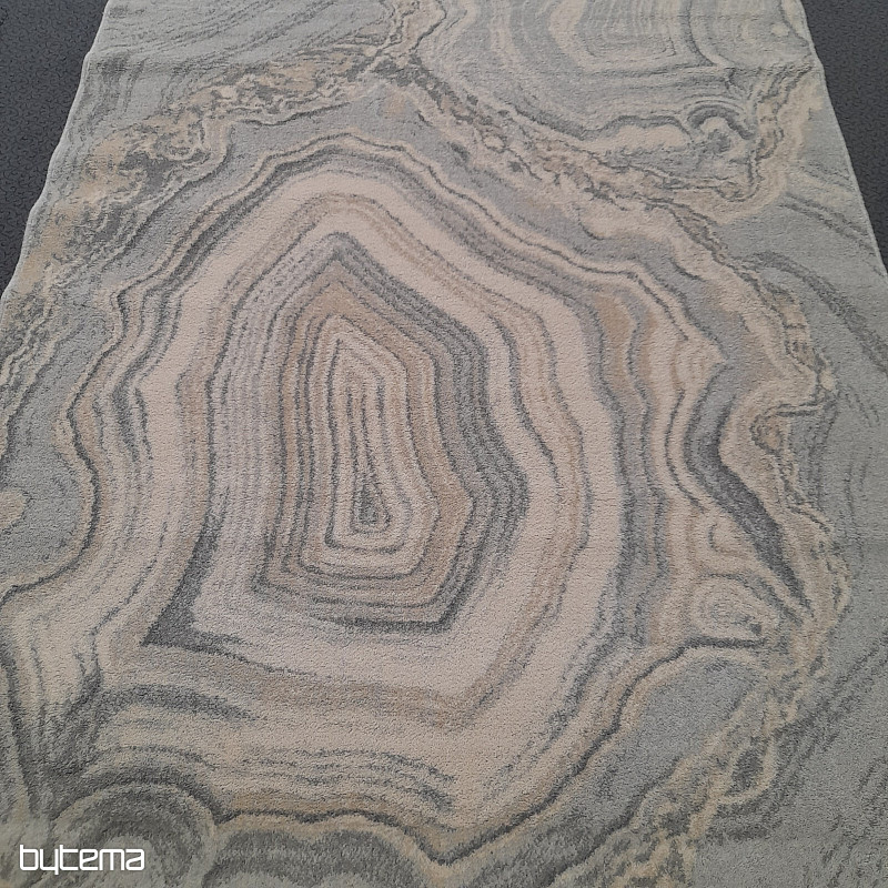 Luxurious wool carpet ISFAHAN Efez grey