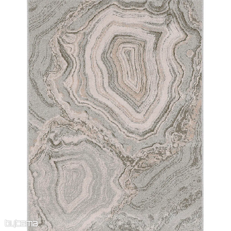 Luxurious wool carpet ISFAHAN Efez grey