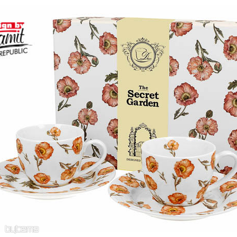 WILD POPPIES porcelain set