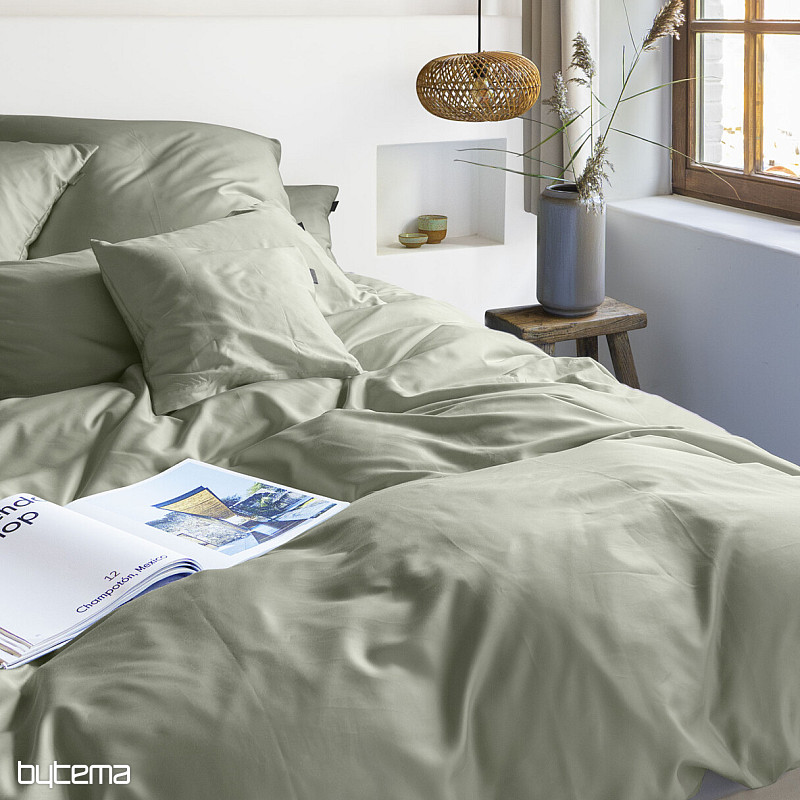 IRISETTE luxury cotton satin PARIS 8000-32 SAGE