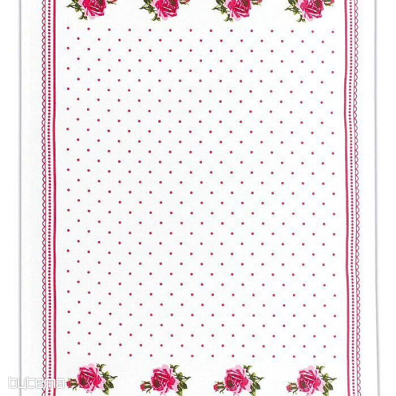 GRANDMA'S Towels Pink Roses