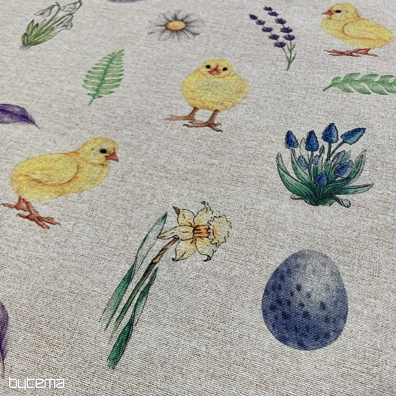 Decorative fabric CHICKEN CHICO