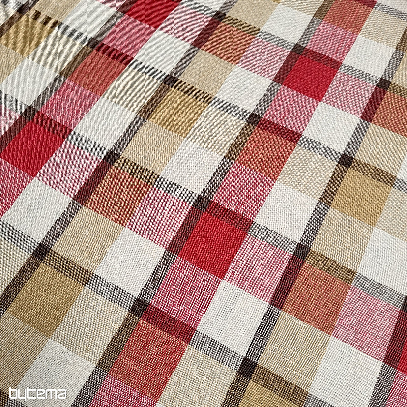 Decorative fabric ATILA RED