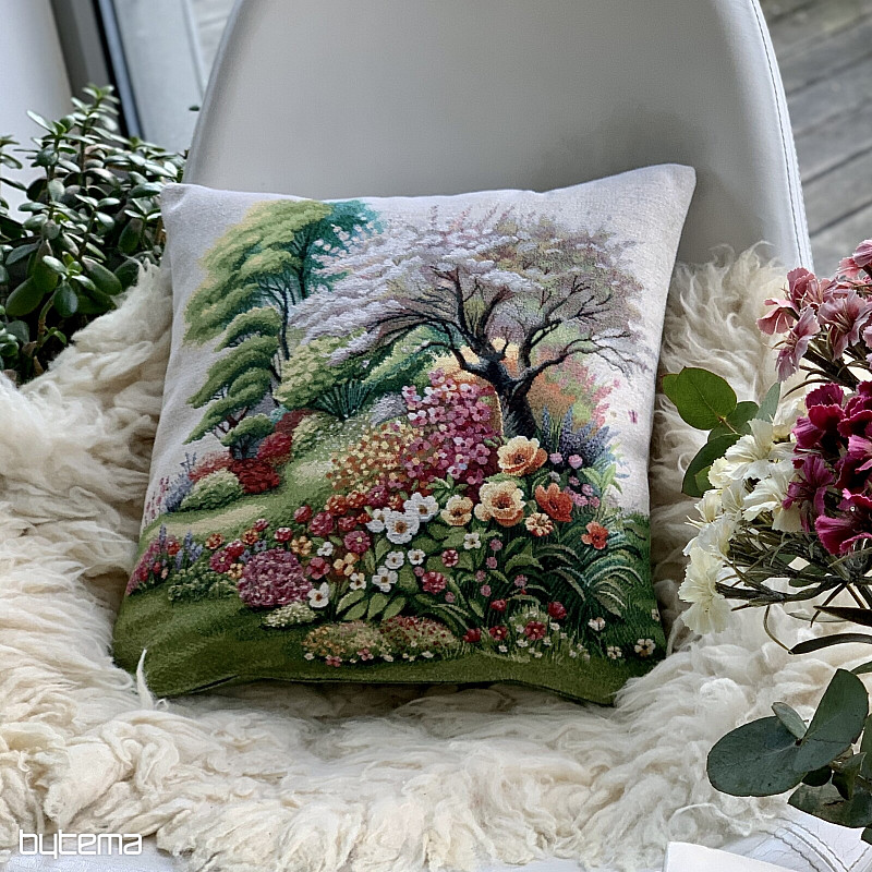 Tapestry pillowcase STILL LIFE IN THE PARK