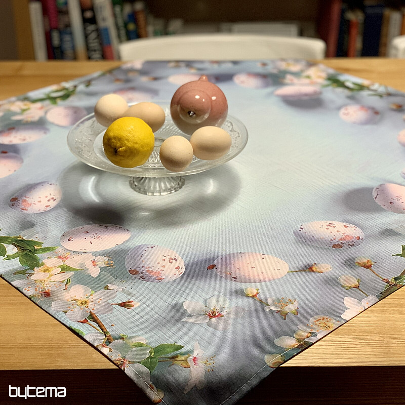 Tablecloth and scarf EASTER with flowers