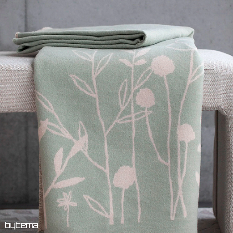 Blanket AMBER FLOWERS menthol