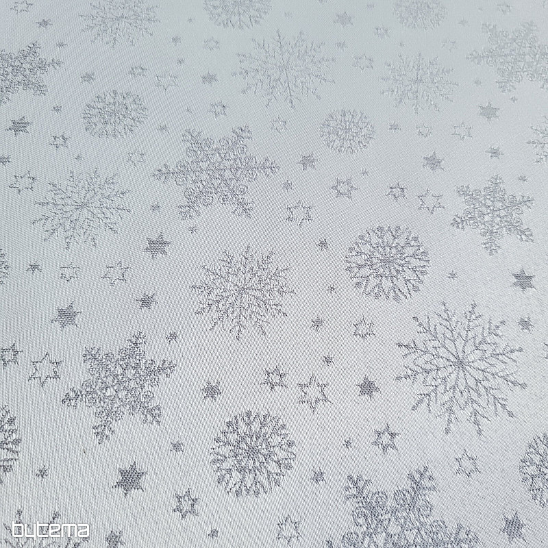 Decorative plain fabric FLAKES MIX GREY