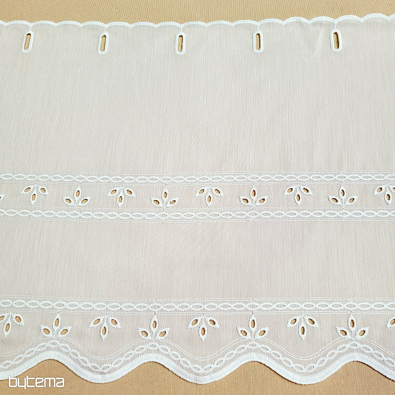 Curtain for stained glass GERSTER 11885 cream