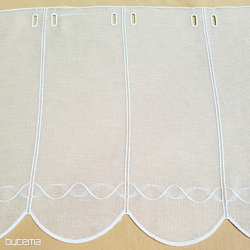 Curtain for stained glass GERSTER 11883 white