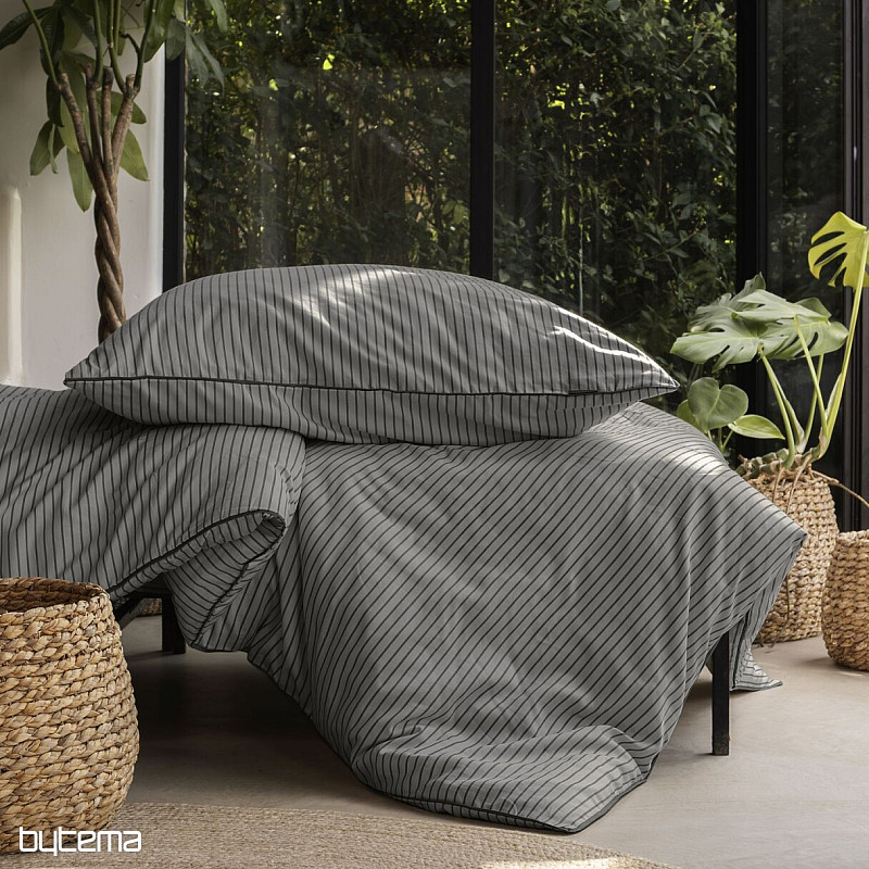 IRISETTE luxury cotton satin TOKIO 8607-11 gray