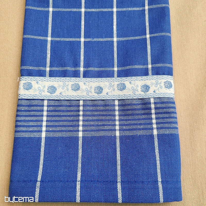 GRANDMAS BLUE WITH FLOWERS tea towels