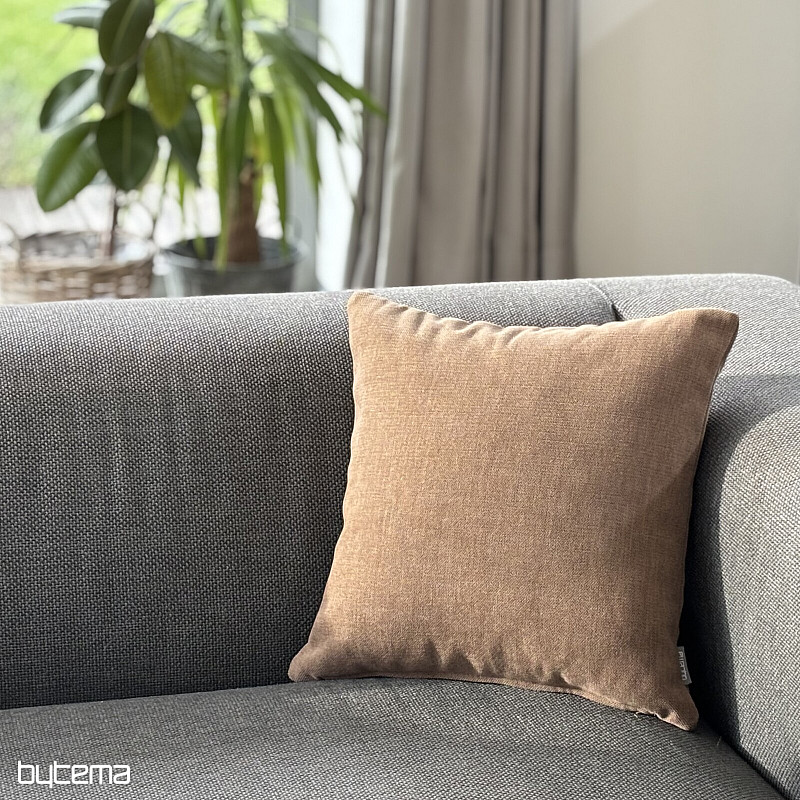 Decorative pillowcase DERBY WALNUT