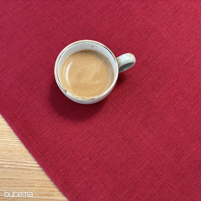 Tablecloth and scarf VALS RED