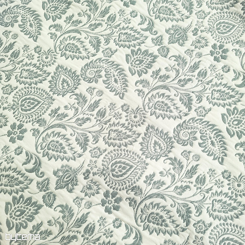 Decorative fabric COSTA FLOR GREY GREEN
