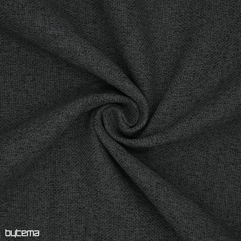 Solid color designer decorative fabric DIM OUT GERSTER 77045/0810 ANTHRACITE