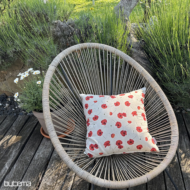 Decorative pillowcase POPPY POPPY