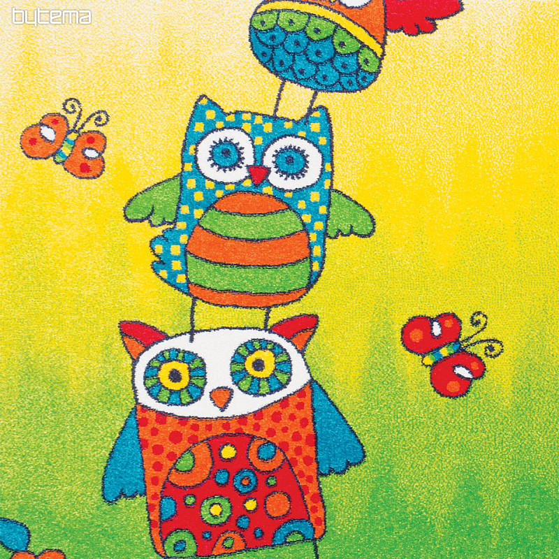 Children carpet PLAY merry owls