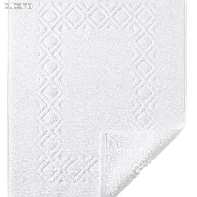 DENVER terry bath mats white