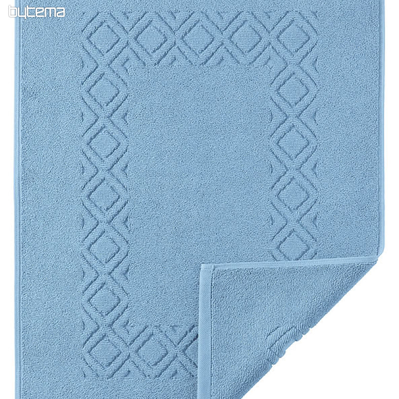 DENVER terry bath mats light blue