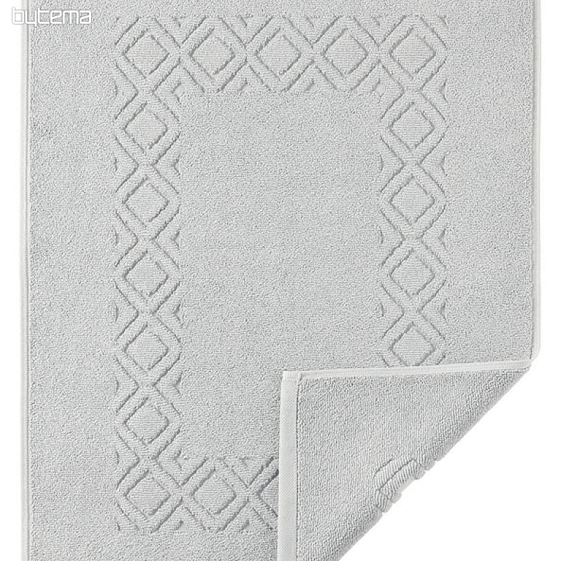 Terry bath mat DENVER light gray