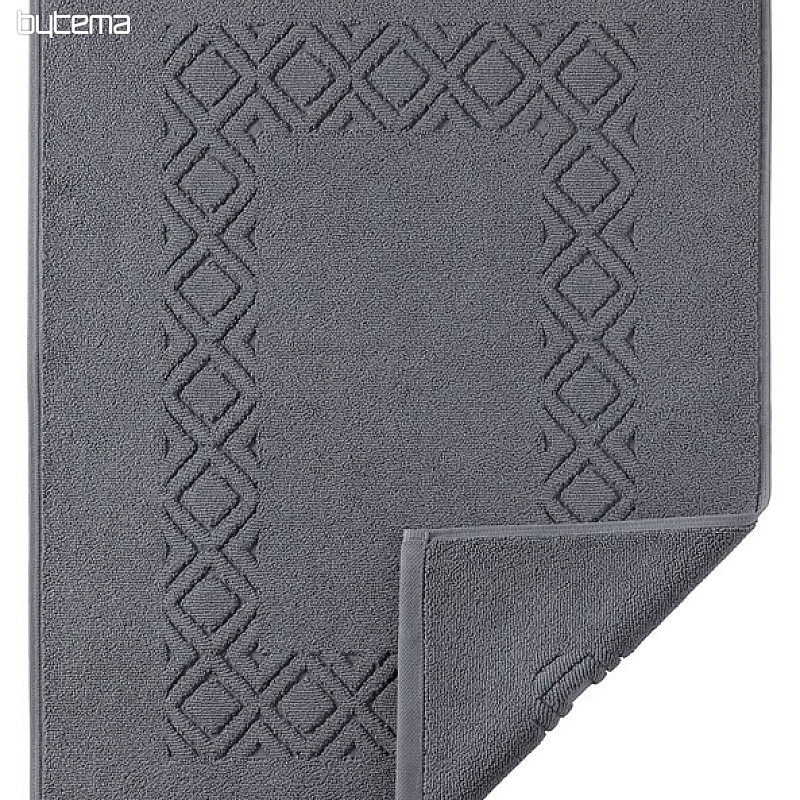 DENVER terry bath mats dark grey