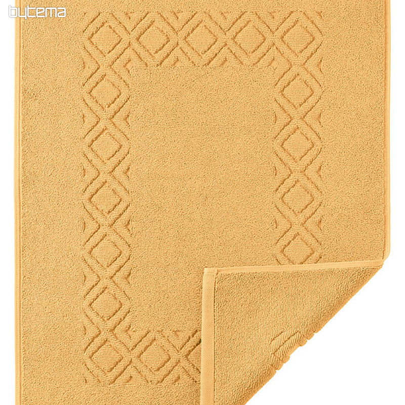 DENVER terry bath mats yellow