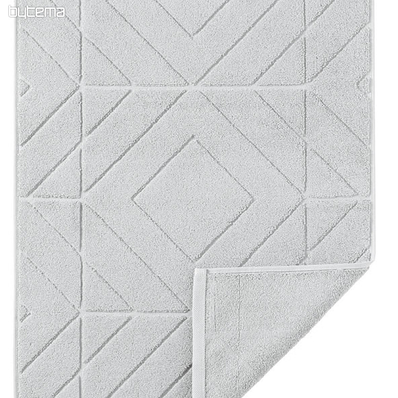 MALIBU terry bath mats light grey