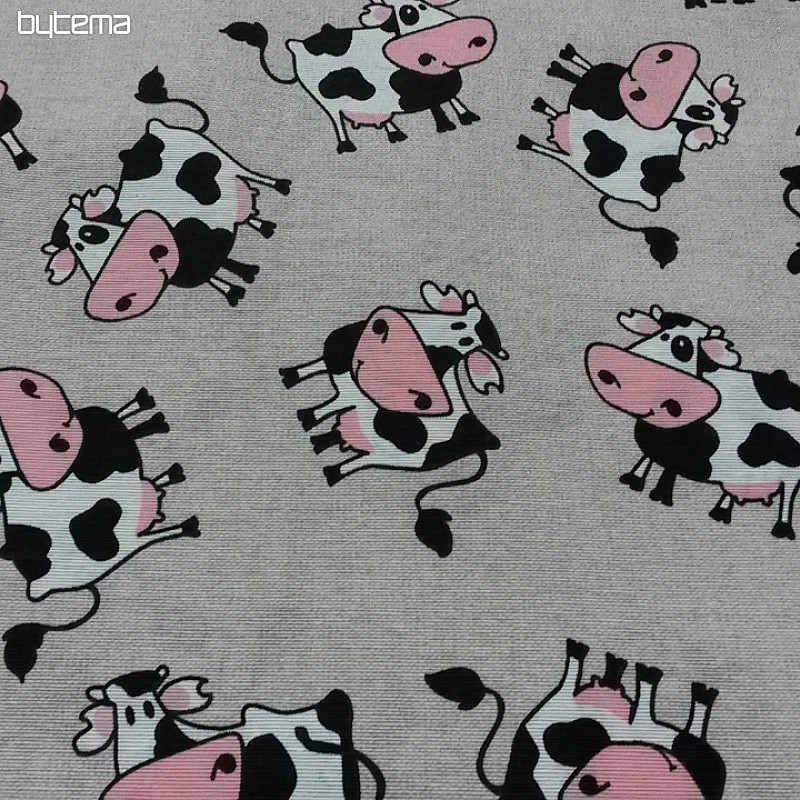 Decorative fabric COWS