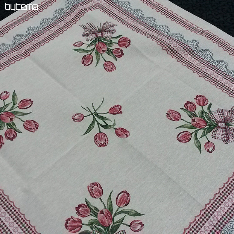 Tapestry tablecloth TULIPS
