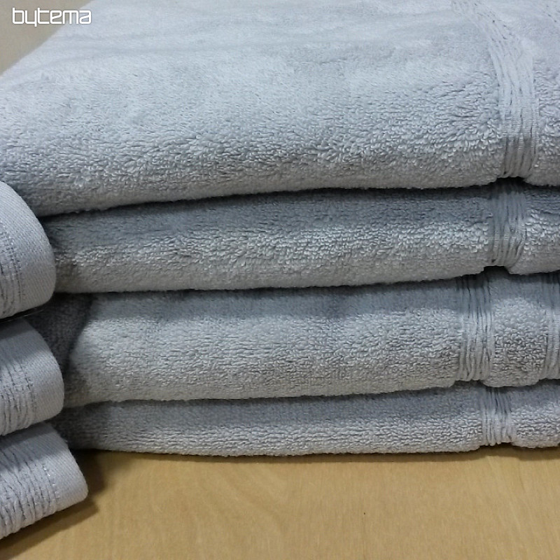 Luxurious towel EGERIA light grey