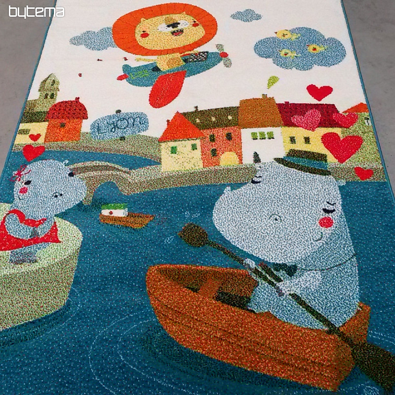 Children carpet HIPPOS