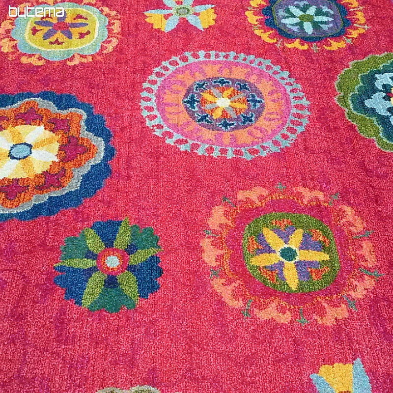 Carpet MANDALA red