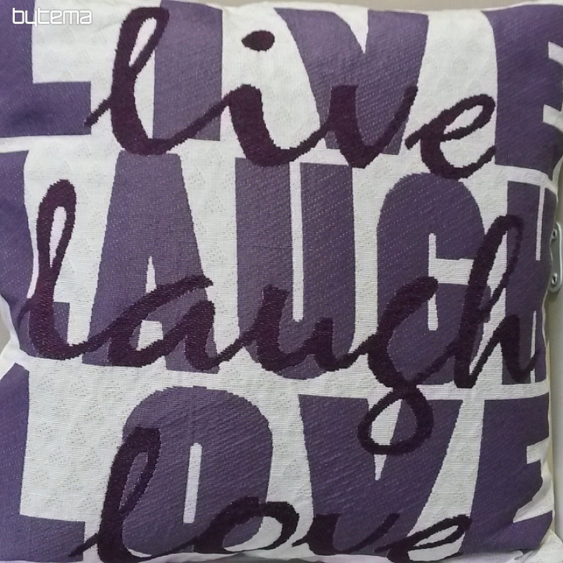 Decorative pillowcase LIVE PURPLE