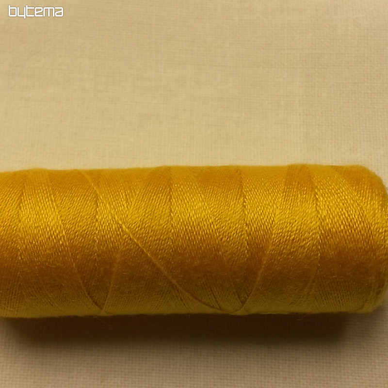 Yellow sewing thread 200 m