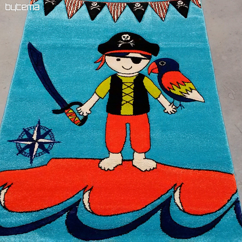 Childrens piece rug PIRATE