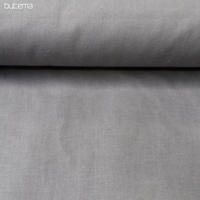 Cotton fabric UNI grey