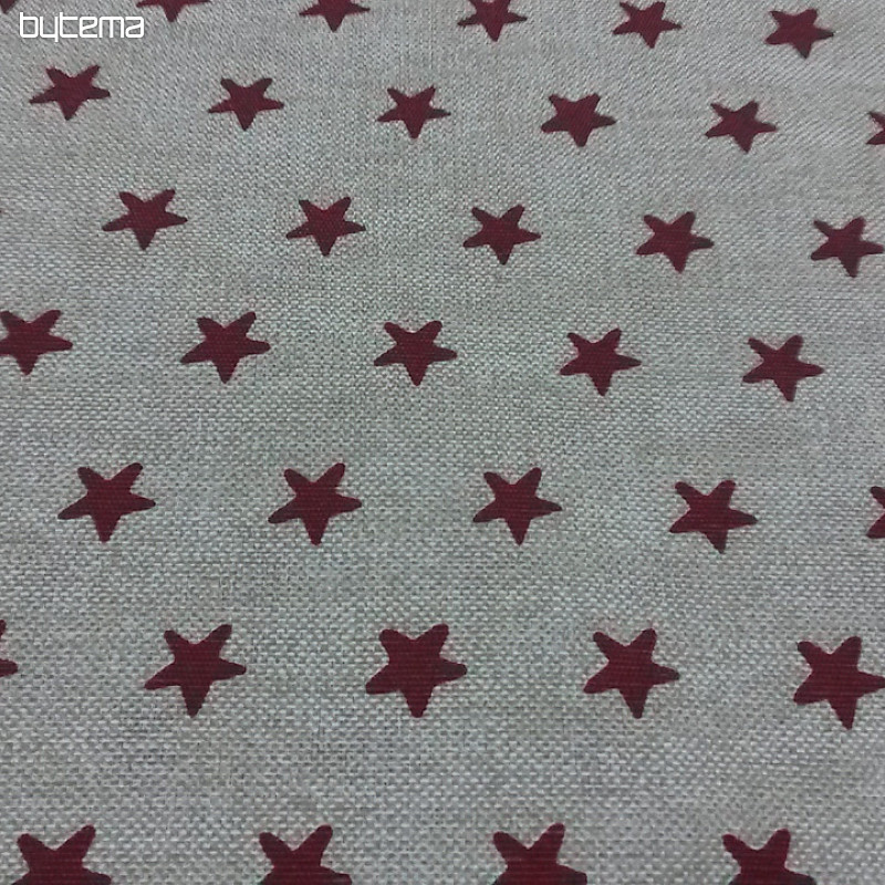 Decorative fabric STELLA GRANATE