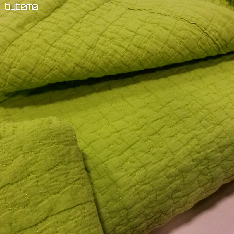 Bed cover UNI green set