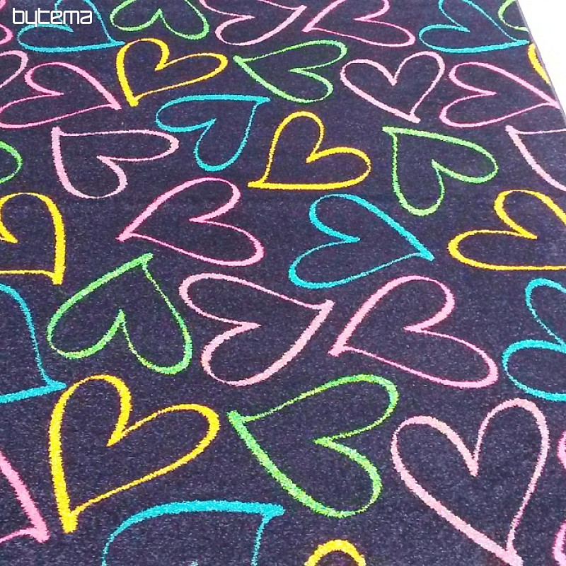 children carpet HEARTS