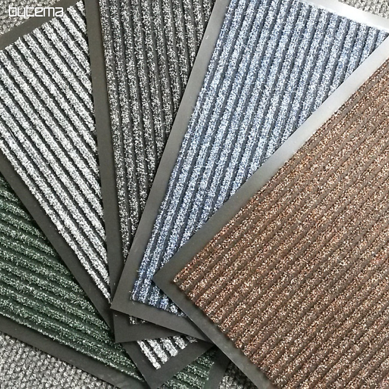 Mat carpet on rubber 40x60