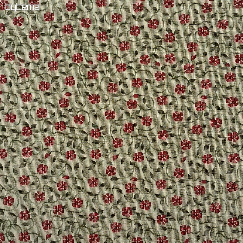 Tapestry fabric VINTAGE FLOWERS