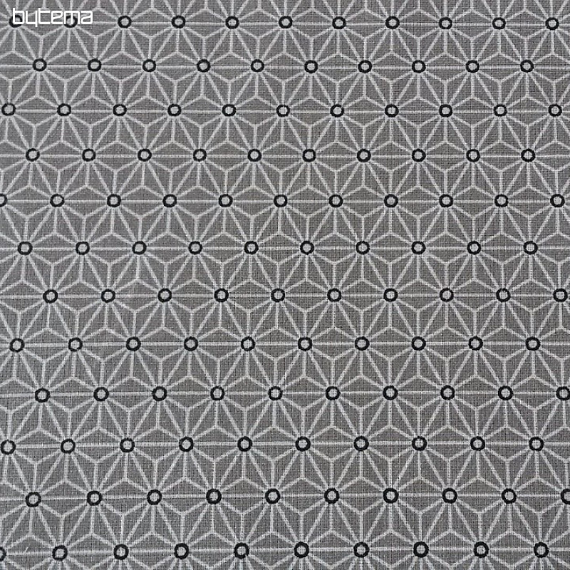 Decorative fabric SAKI 25 beige-gray