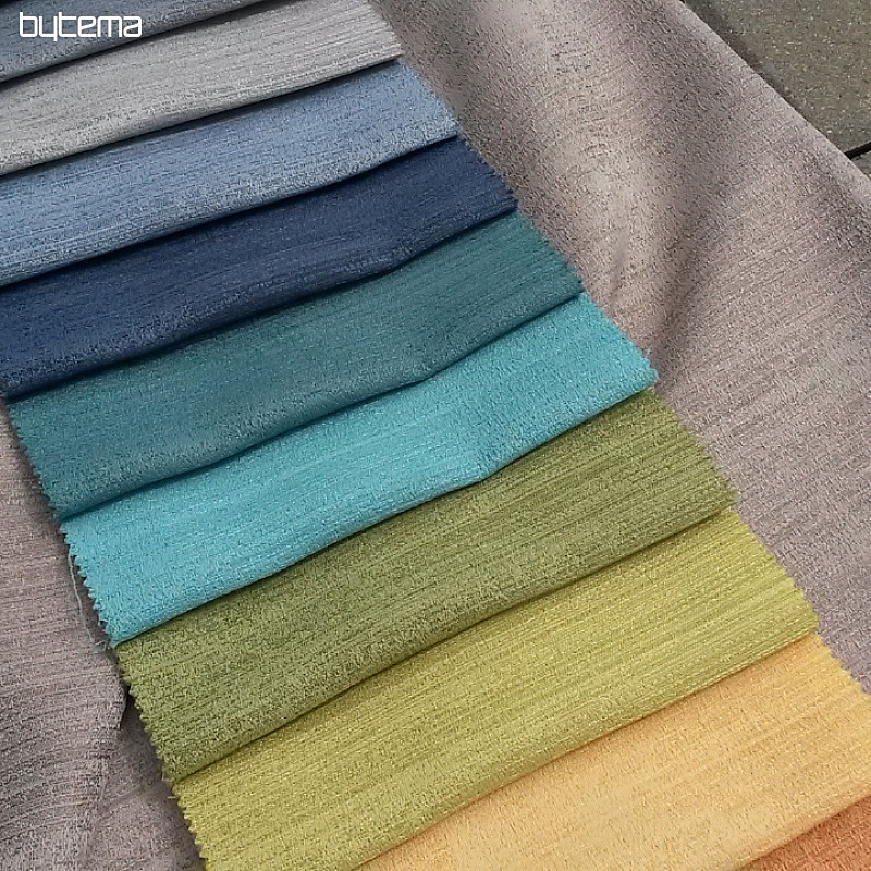 Unicolored decorative fabric VINTAGE