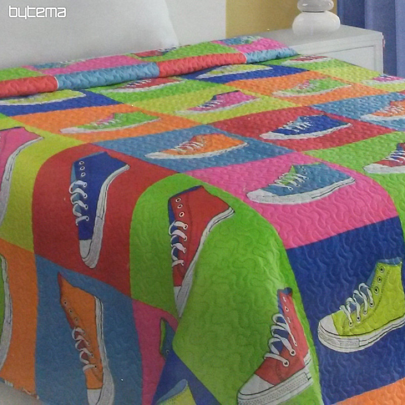 Single bed cover SHOES