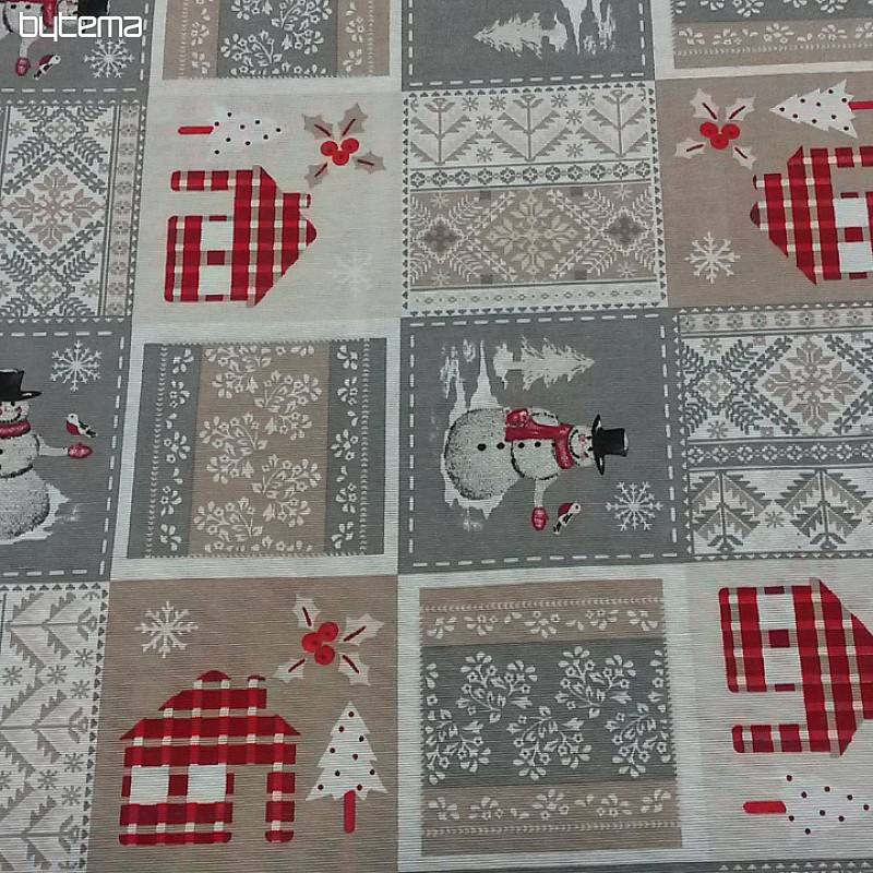 Decorative fabric SANTA gris