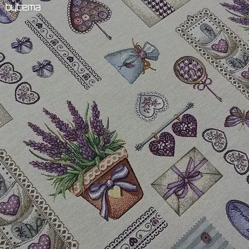 Tapestry fabric COUNTRY LAVANDA