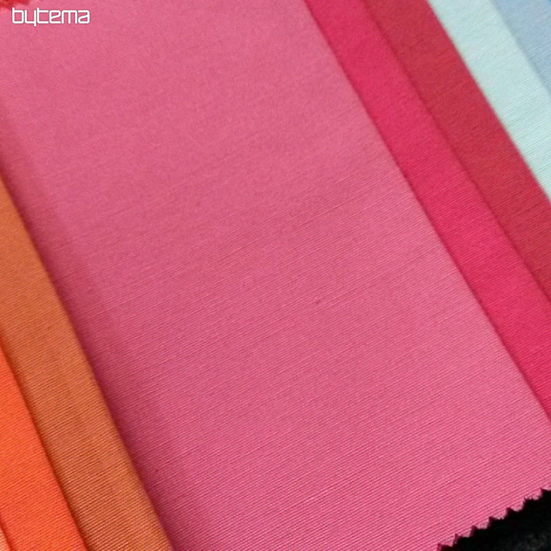 Unicolored decorative fabric LISO 306 pink