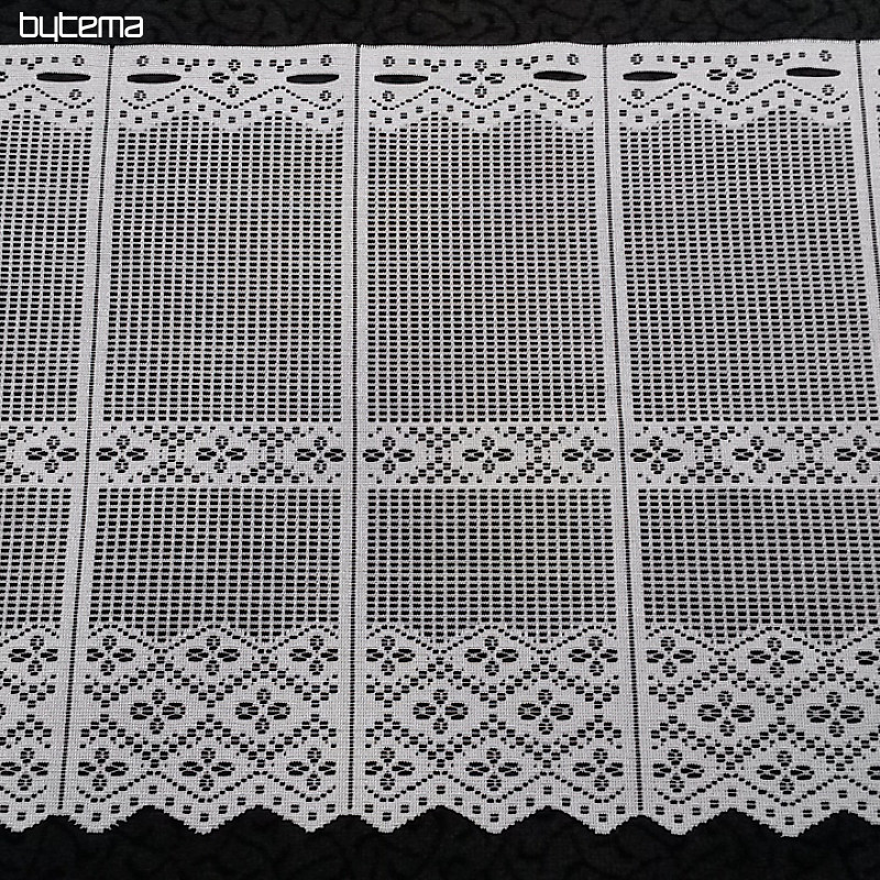 Jacquard curtain for stained glass window 11542